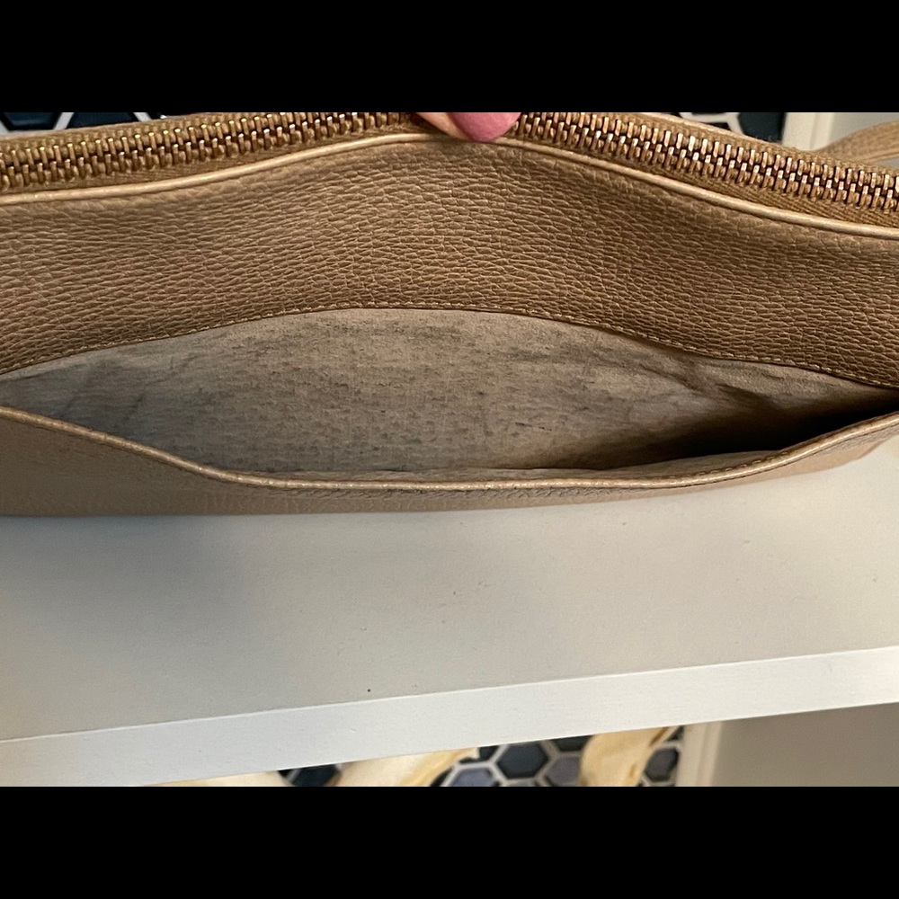 Vintage Mark Cross Pebbled Leather Crossbody Bag - Picture 2 of 16